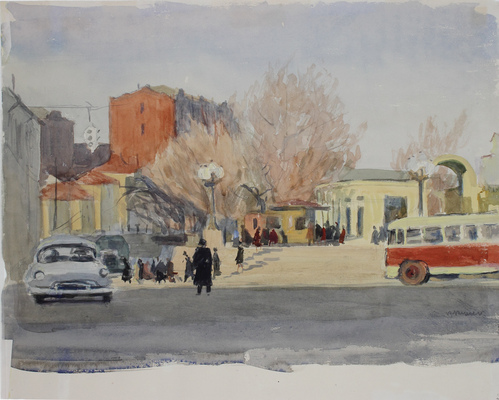 Купецио Ксения Конрадовна. Кропоткинские ворота